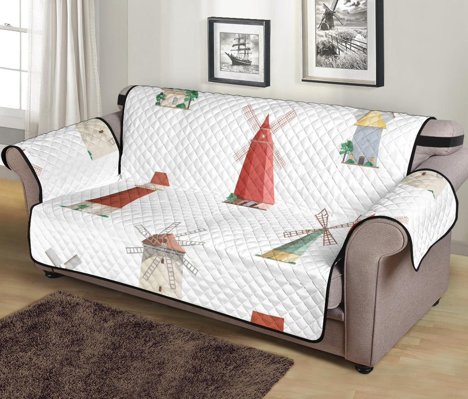 windmill design pattern Sofa Cover Protector