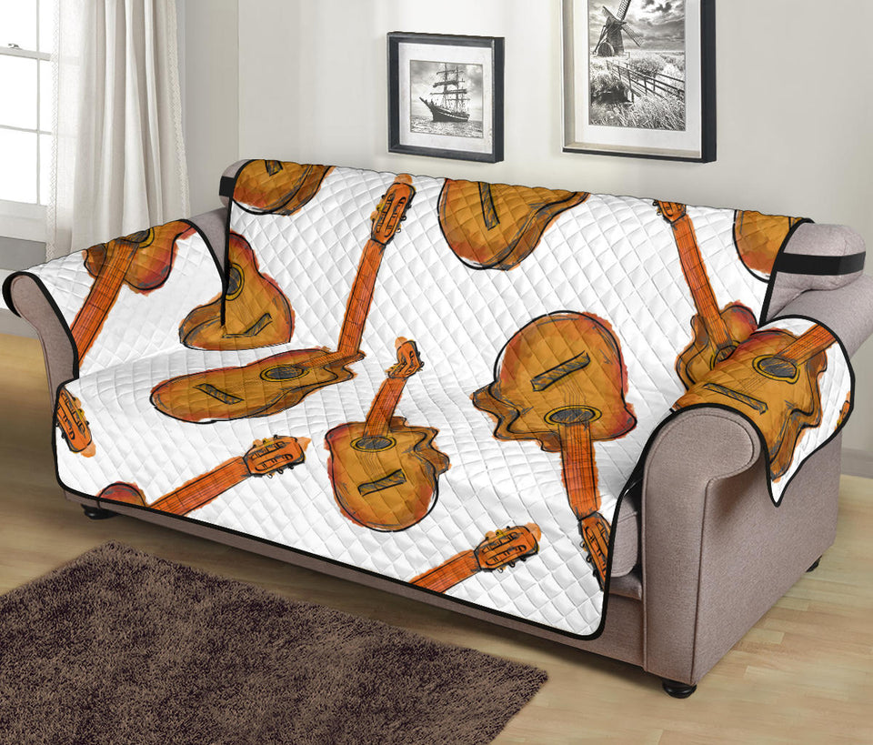 Paint Guitar Pattern Sofa Cover Protector