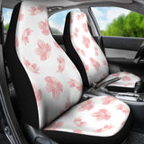 Pink Sakura Cherry Blossom Pattern  Universal Fit Car Seat Covers