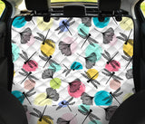 Dragonflies Ginkgo Leaves Pattern Dog Car Seat Covers
