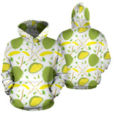 Durian Pattern Background Men Women Pullover Hoodie