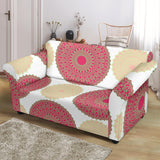 Circle Indian Pattern Loveseat Couch Slipcover