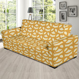 Pretzels Pattern Print Design 01  Sofa Slipcover