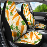 Carrot Pattern Print Design 01 Universal Fit Car Seat Covers