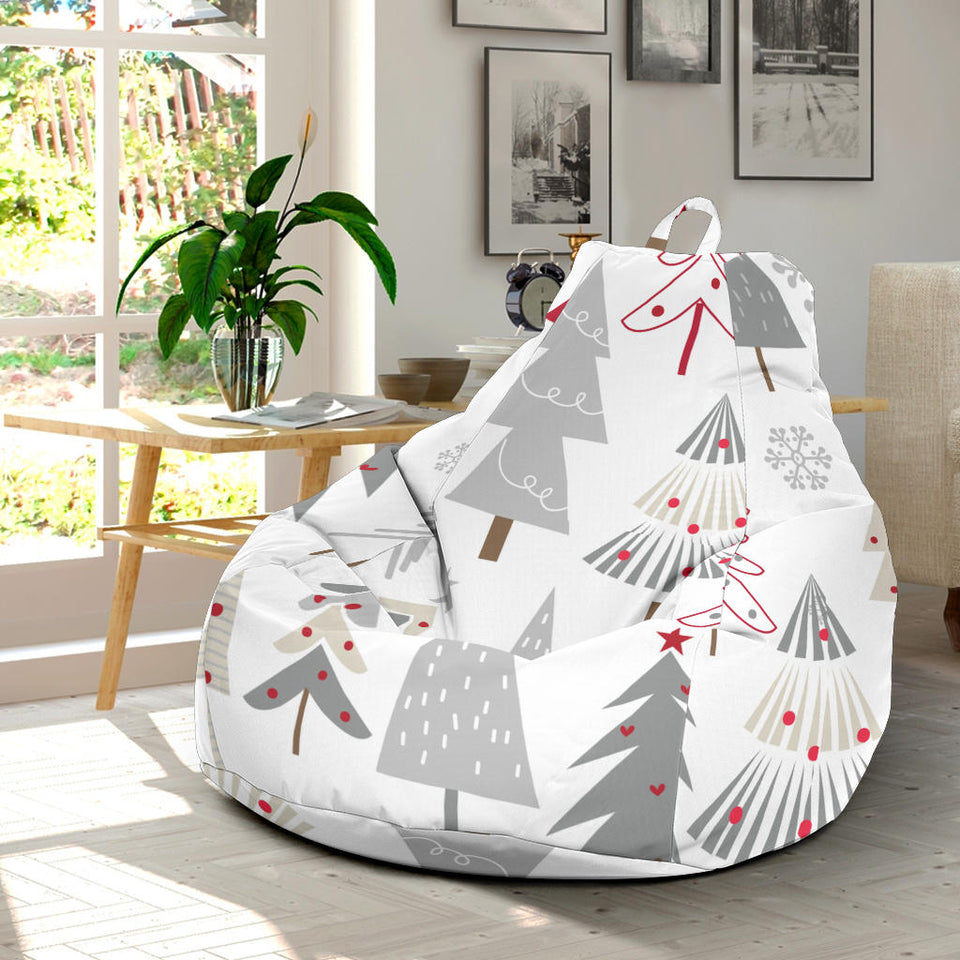 Cute Christmas Tree Pattern Bean Bag Cover