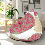 Circle Indian Pattern Bean Bag Cover