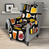 Beer type pattern Chair Cover Protector