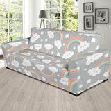 Cute Rainbow Clound Star Pattern Sofa Slipcover