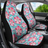 3D Sakura Cherry Blossom Pattern  Universal Fit Car Seat Covers