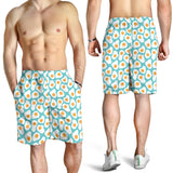 Fried Eggs Pattern Print Design 04 Men Shorts