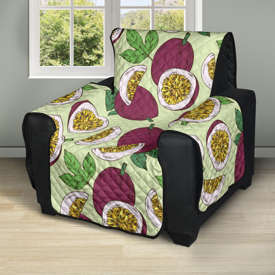 Passion fruit pattern Recliner Cover Protector