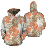 Cocoa Beans Cocoa Tree Pattern Men Women Pullover Hoodie