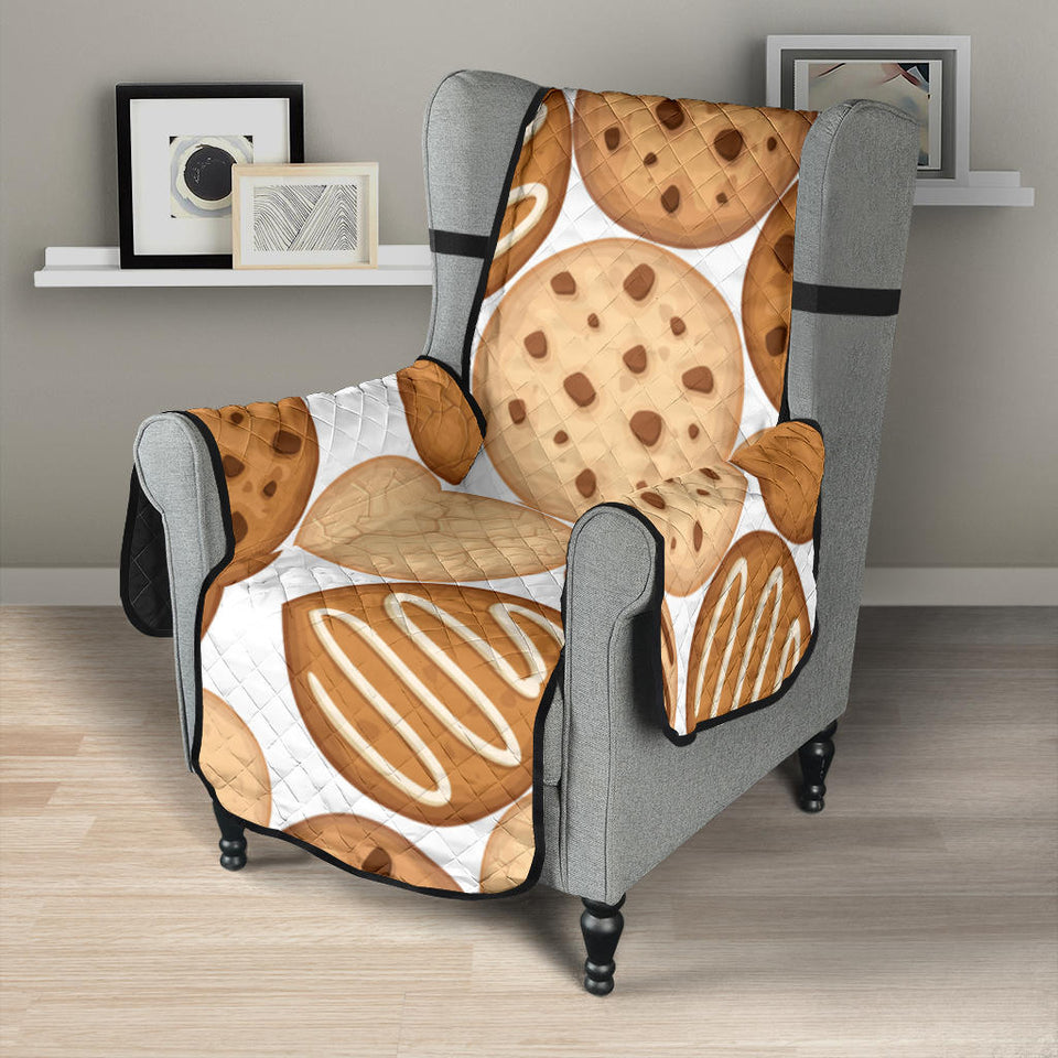 Various cookie pattern Chair Cover Protector