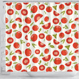 Tomato Pattern Shower Curtain Fulfilled In US