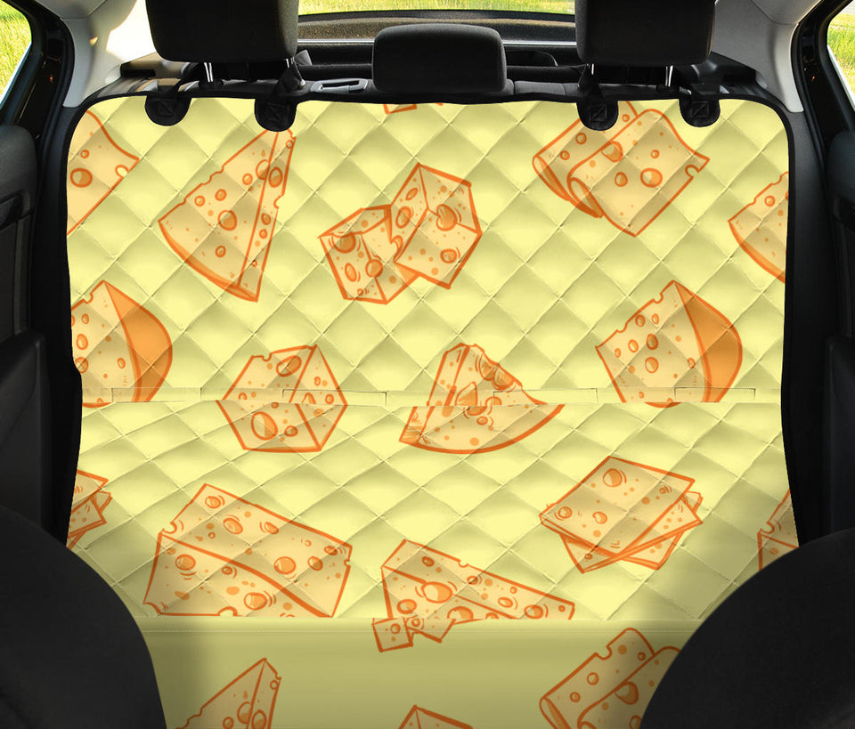 Cheese Design Pattern Dog Car Seat Covers