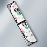 Cute Mermaid Dolphin Fish Starfish Pattern Car Sun Shade