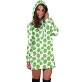 Hop Pattern Background Women'S Hoodie Dress