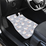 Sweet Dreams Sheep Pattern Front Car Mats
