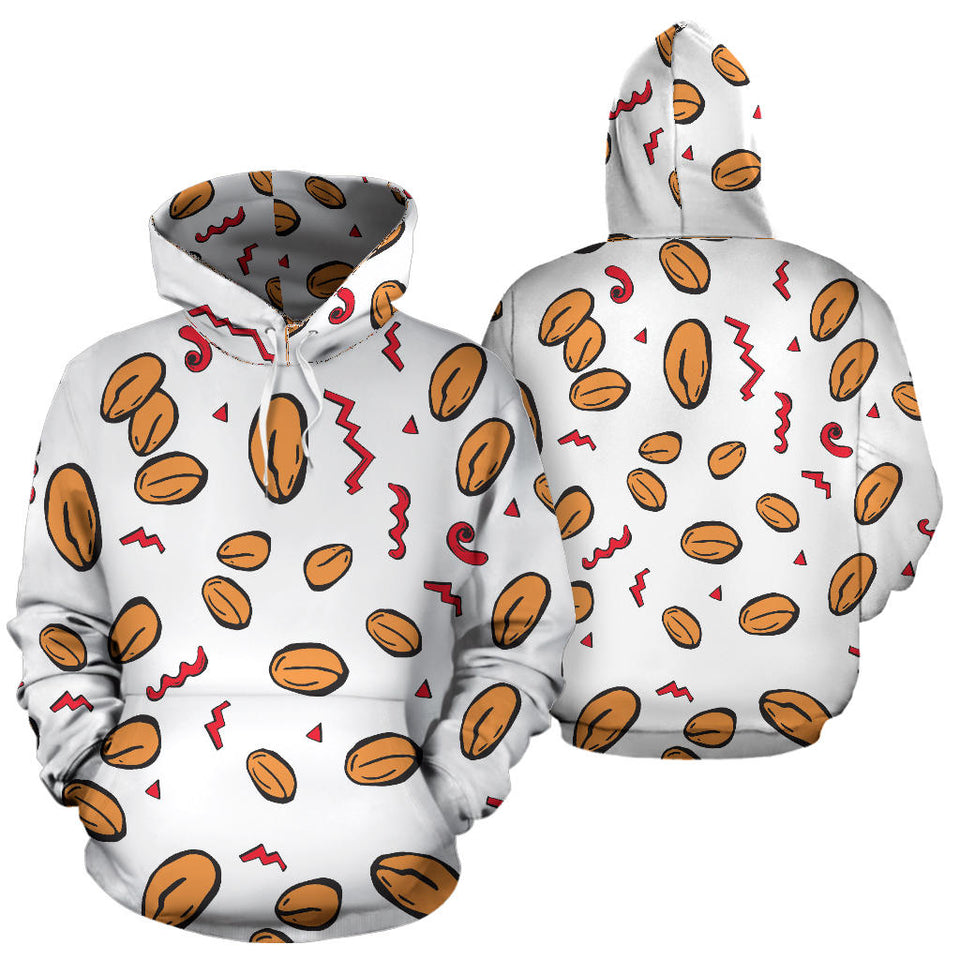 Peanuts Pattern Background Men Women Pullover Hoodie