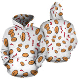 Peanuts Pattern Background Men Women Pullover Hoodie