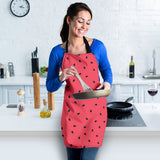 Watermelon Texture Background Adjustable Apron