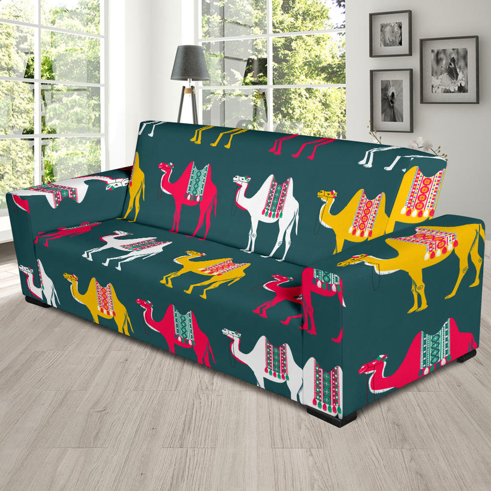 Camel Pattern Sofa Slipcover