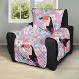 Beautiful toucan flower leaves Recliner Cover Protector