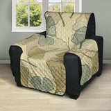 Ginkgo leaves design pattern Recliner Cover Protector