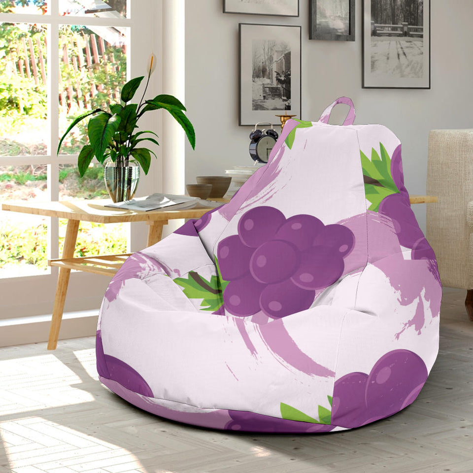 Cute Grape Pattern Bean Bag Cover