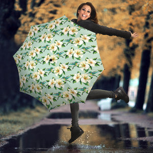 Hummingbird Pattern Print Design 01 Umbrella