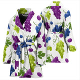 Grape Pattern Women'S Bathrobe