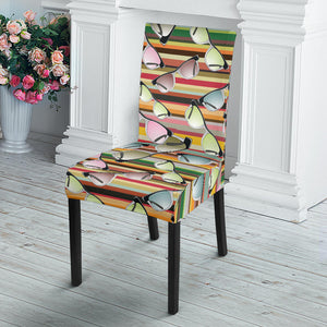 Sun Glasses Pattern Print Design 02 Dining Chair Slipcover