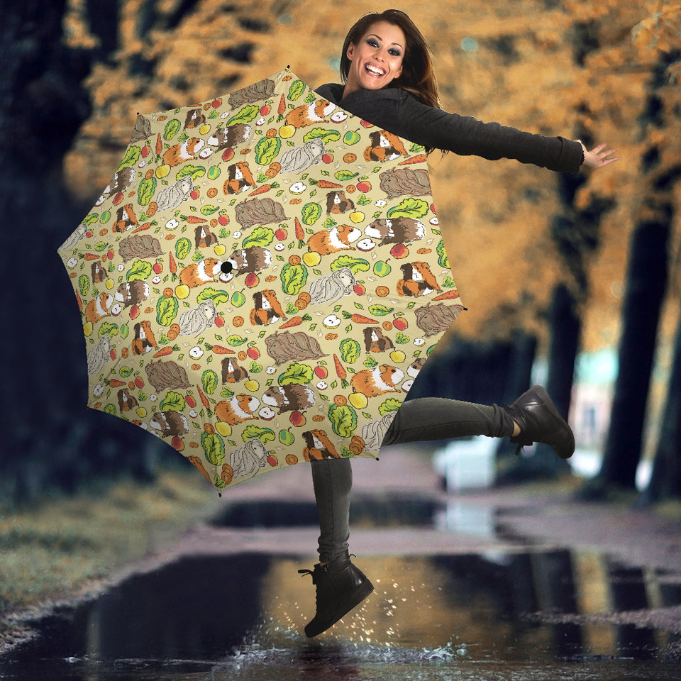 Guinea Pig Pattern Print Design 04 Umbrella