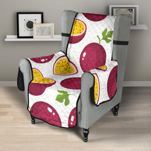 Passion fruit design pattern Chair Cover Protector