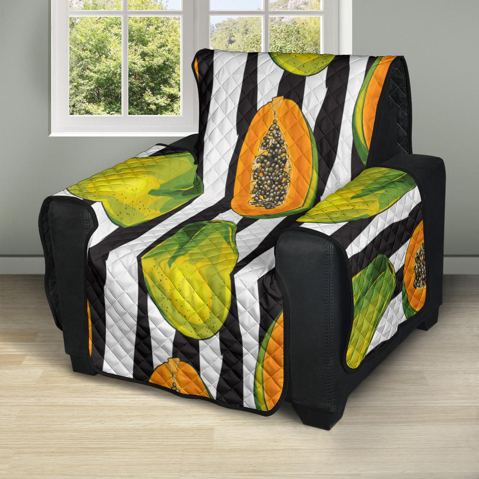papaya design pattern Recliner Cover Protector