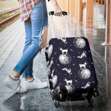 Chihuahua Space Helmet Astronaut Pattern Luggage Covers