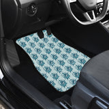 Swordfish Pattern Print Design 05 Front Car Mats