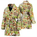 Guinea Pig Pattern Print Design 04 Women's Bathrobe