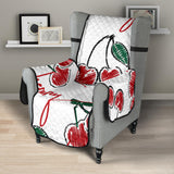 Hand drawn cherry pattern Chair Cover Protector
