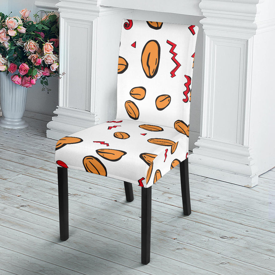 Peanuts Pattern Background Dining Chair Slipcover