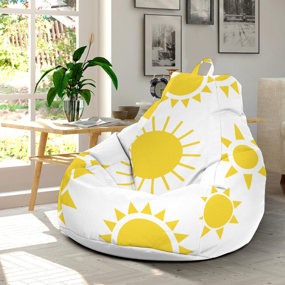 Sun Pattern Bean Bag Cover