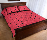 watermelon texture background Quilt Bed Set