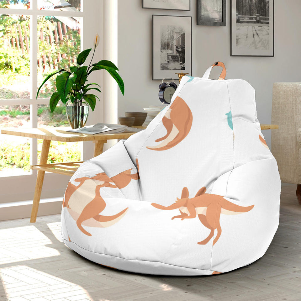 Cute Kangaroo Pattern Bean Bag Cover