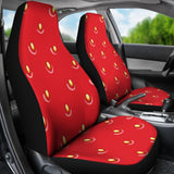 Strawberry Texture Skin Pattern  Universal Fit Car Seat Covers