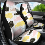 Whale Dot Pattern  Universal Fit Car Seat Covers