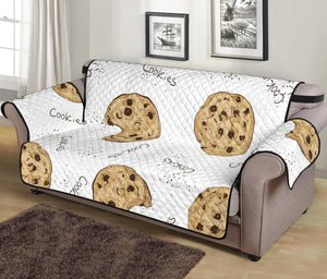 Sketch style cookie pattern Sofa Cover Protector