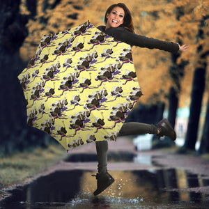 Ostrich Pattern Print Design 04 Umbrella