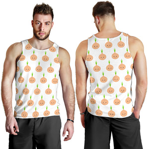 cute onions smiling faces Men Tank Top