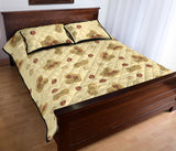 peanuts design pattern Quilt Bed Set
