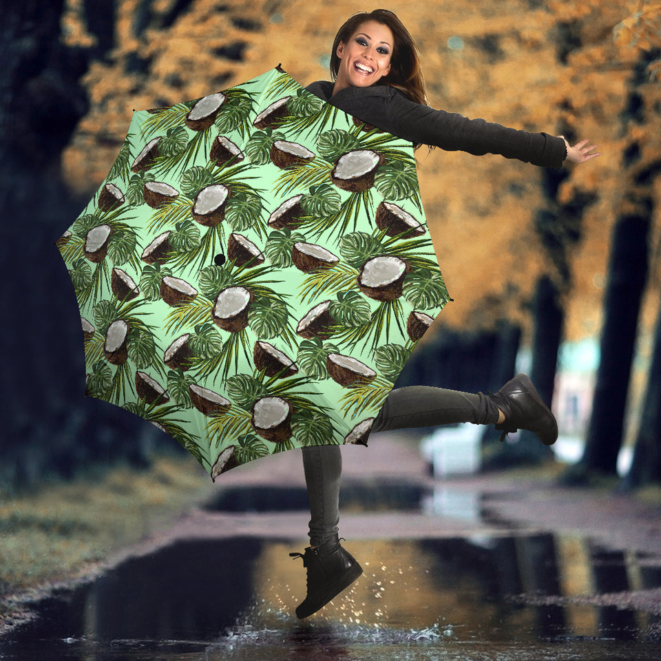 Coconut Pattern Print Design 02 Umbrella